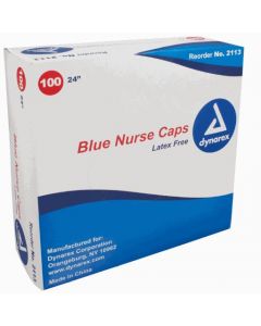 Nurse Cap, Blue, 24"