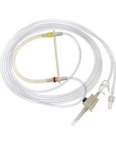 Transfer Tubing Set with Universal Spike and Male Luer