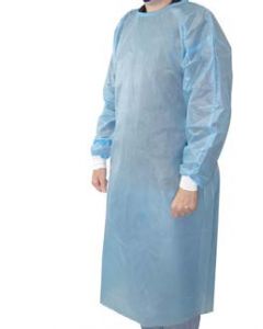 Blue Isolation Gown, Level 2, L