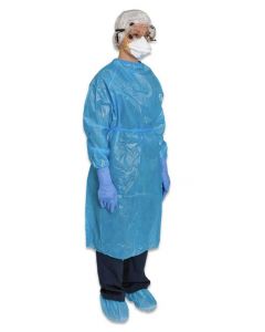 ChemoPlus Poly-Coated Chemo Gown, M