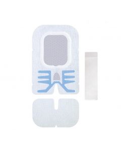 SorbaView Shield Integrated Securement Dressing, 3.75" x 5.5"