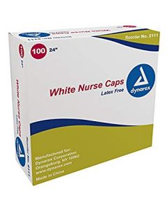 Nurse Cap O. R., 24 White