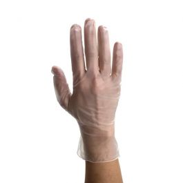 Safe-Touch Vinyl Exam Gloves, Powder-Free, XL