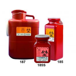 Sharps-Tainer, 1.7qt, Red, Tall, 20/Cs