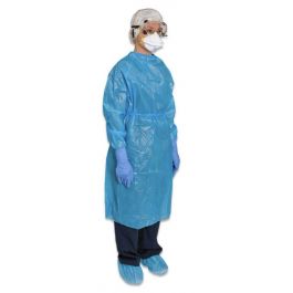 ChemoPlus Poly-Coated Chemo Gown, M