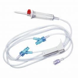 Primary Gravity IV Set with 2 SafeDAY™ Injection Sites, 10 Drops/mL
