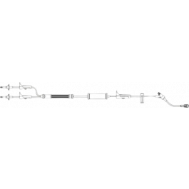 Gravity Blood Administration Set with hand pump and 1 CARESITE® Injection Site, Y-Site, 10 Drops/mL
