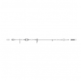 Curlin Epidural Non-Vented Bag Spike, Vented 0.2 Micron Filter, 94