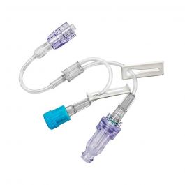 CARESITE® Needleless Connectors, Bifurcated Small Bore Extension Set, 7