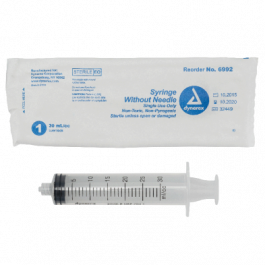 60 cc Luer Lock Syringe without Needle