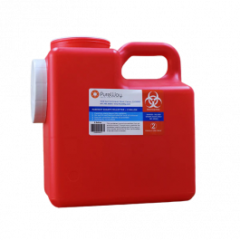 Sharps Container Disposal System, 2 Gallon