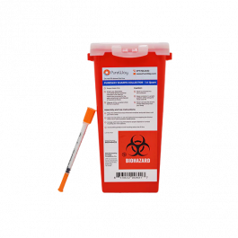 Sharps Container Disposal System, 1.4 Quarts