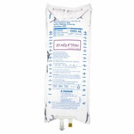 0.15% Potassium Chloride in 5% Dextrose and 0.9% Sodium Chloride Injection USP, 1000 mL