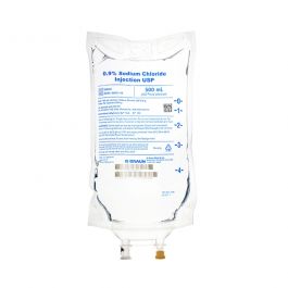 0.9% Sodium Chloride Injection USP, 500 mL