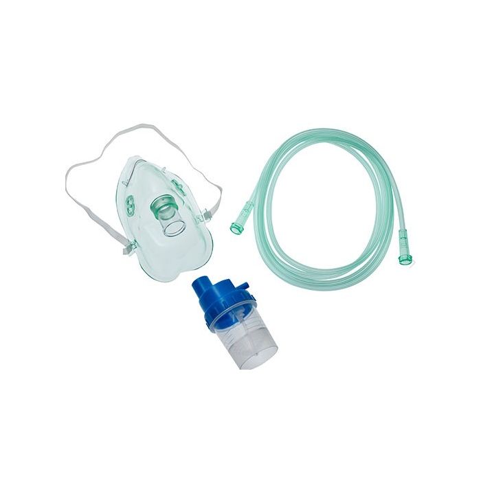 Nebulizer - 7FT Oxygen Tubing - T and Mouth Piece - Individual or Ca