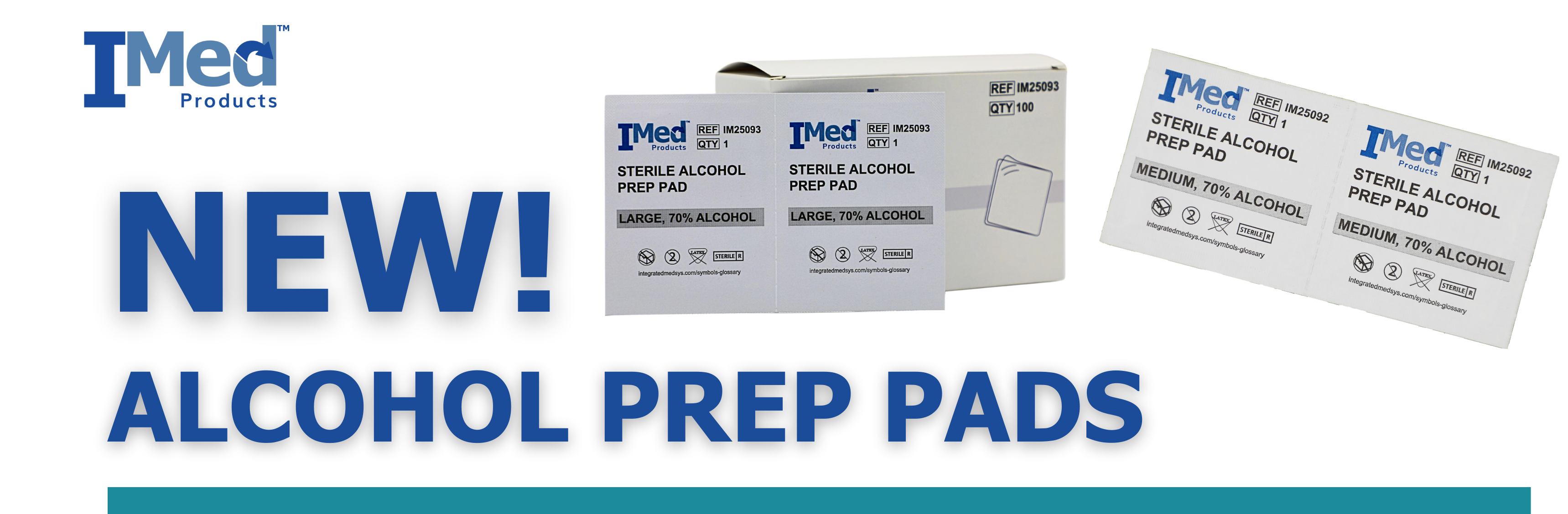 New IMed Alcohol Prep Pads