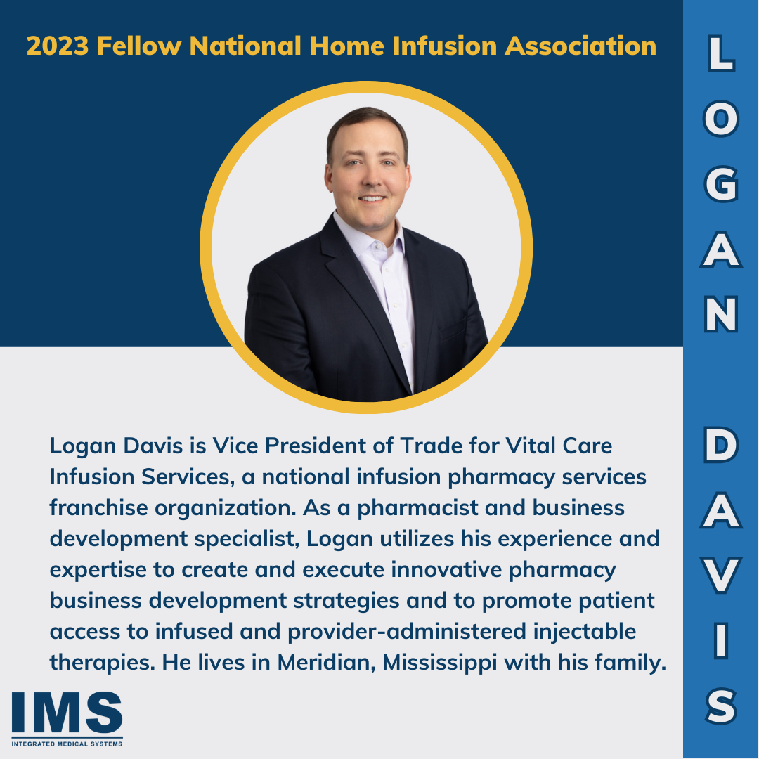 Innovators of Home Infusion Logan Davis News