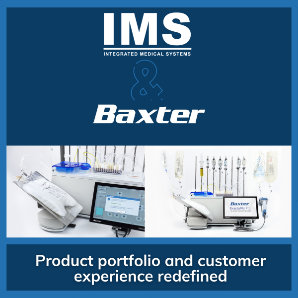 IMS Forms Strategic Relationship with Baxter International Inc. 